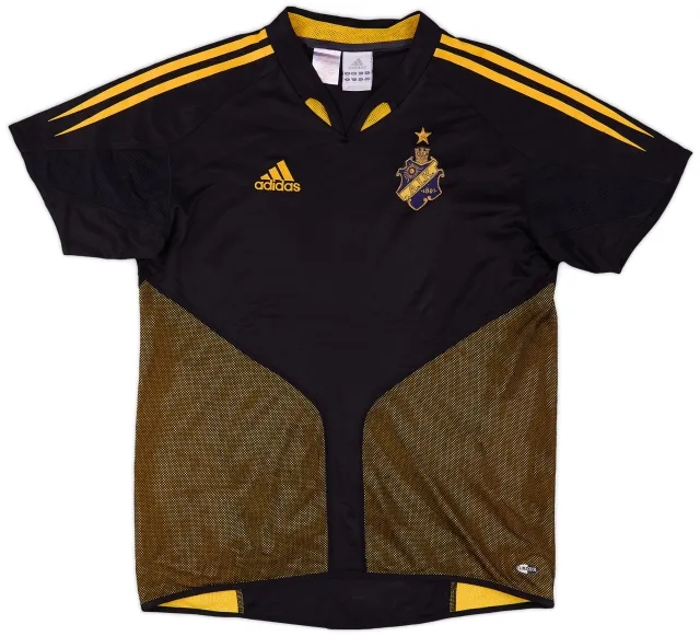 adidas 2004 AIK Stockholm Home Shirt - 9/10 - (XL.Boys)