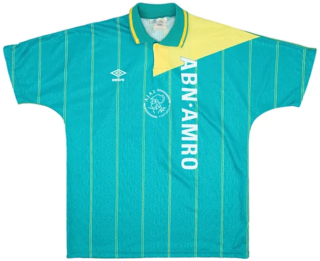 Umbro 1991-93 Ajax Away Shirt - 9/10 - (XL)