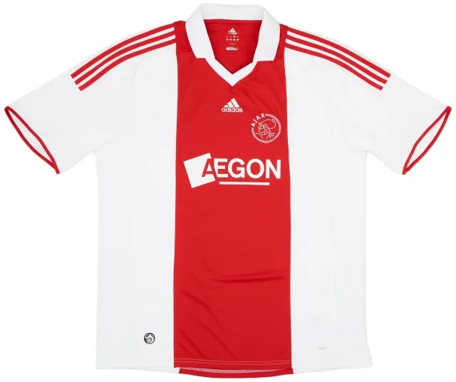 adidas 2009-10 Ajax Home Shirt - 8/10 - (XXL)