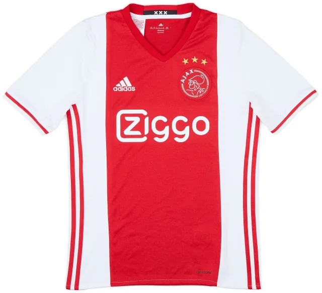 adidas 2016-17 Ajax Home Shirt - 9/10 - (XL.Boys)