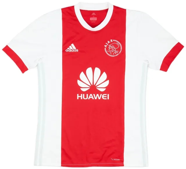 adidas 2017-18 Ajax Home Shirt - 9/10 - (S)
