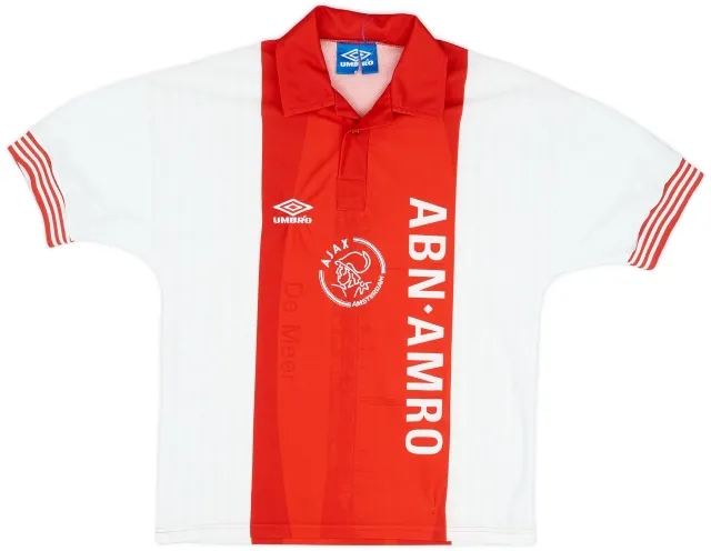 Umbro 1995-96 Ajax 'De Meer' Home Shirt - 5/10 - (S)