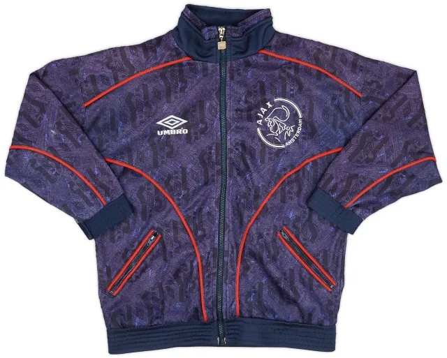 1995-96 Ajax Umbro Track Jacket - 8/10 - (S)