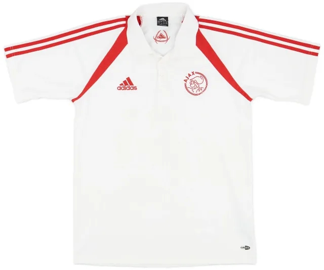 2004-05 Ajax adidas Polo Shirt - 8/10 - (M)