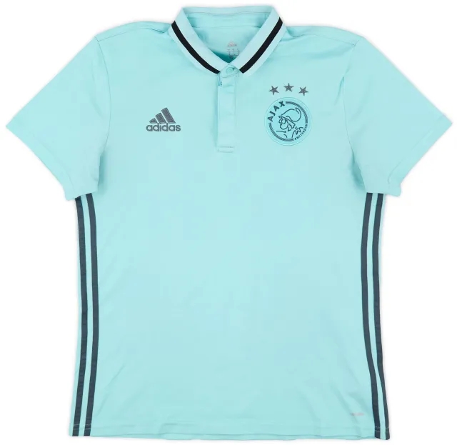2016-17 Ajax adidas Polo Shirt - 9/10 - (L)