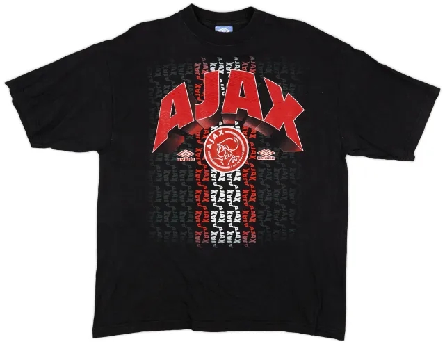 1997-98 Ajax Umbro T-Shirt - 8/10 - (M)