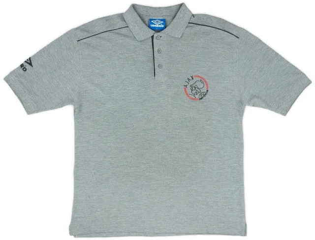 1998-99 Ajax Umbro Polo Shirt - 8/10 - (L)