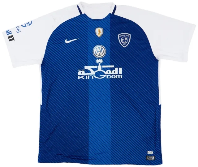 Nike 2017-18 Al Hilal Home Shirt - 7/10 - (4XL)