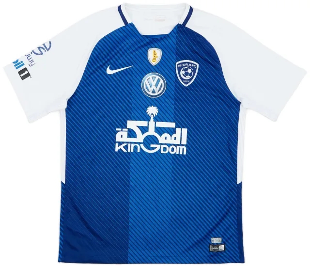 Nike 2017-18 Al Hilal Home Shirt - 4/10 - (M)