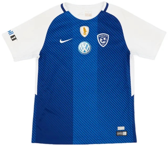 Nike 2017-18 Al Hilal Home Shirt - 7/10 - (L.Boys)