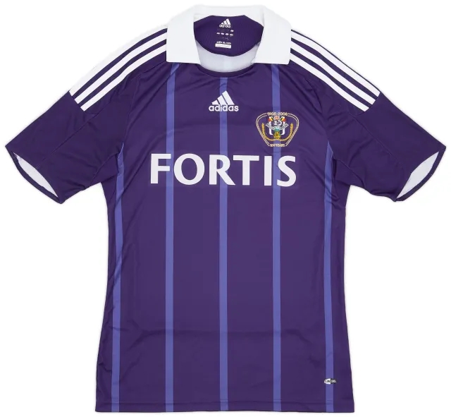 adidas 2008-09 Anderlecht Centenary Away Shirt - 9/10 - (S)