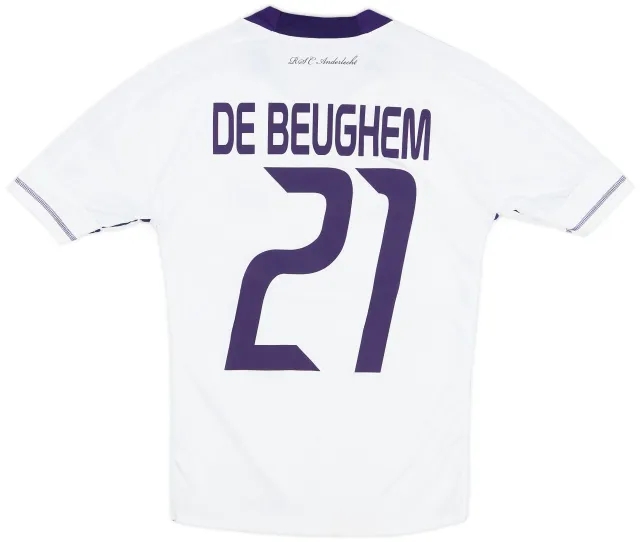 adidas 2012-13 Anderlecht Away Shirt De Beughem #21 - 6/10 - (XL.Boys)