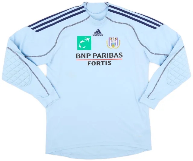 adidas 2009-10 Anderlecht GK Shirt - 7/10 - (XL.Boys)