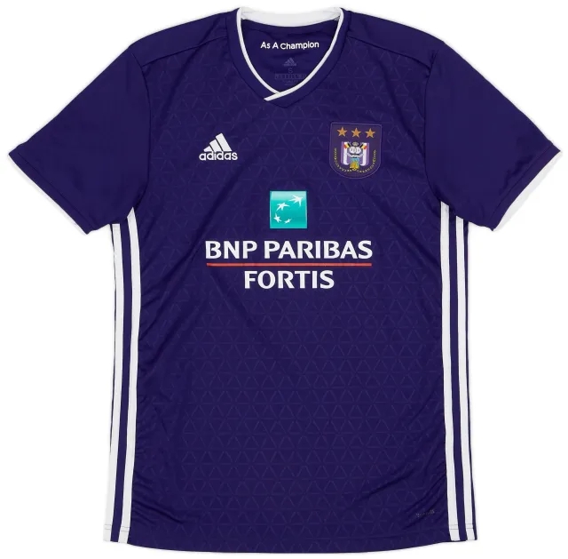 adidas 2018-19 Anderlecht Home Shirt #4 - 8/10 - (S)