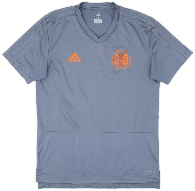 2017-18 Anderlecht adidas Training Shirt - 9/10 - (S)
