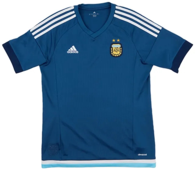 adidas 2015-16 Argentina Away Shirt - 8/10 - (M)