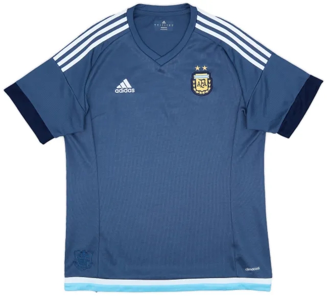 adidas 2015-16 Argentina Away Shirt - 9/10 - (L)