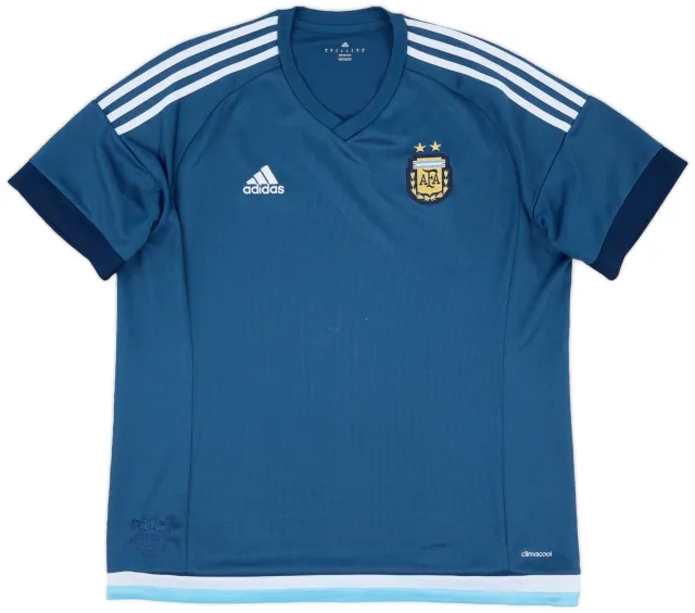 adidas 2015-16 Argentina Away Shirt - 7/10 - (XL)