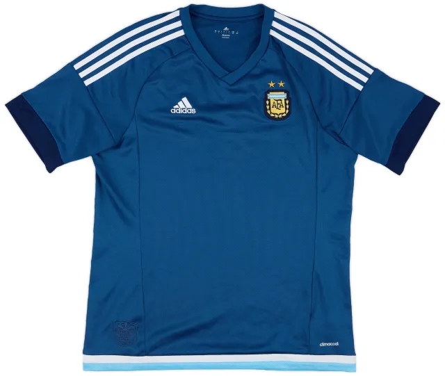 adidas 2015-16 Argentina Away Shirt - 7/10 - (L)