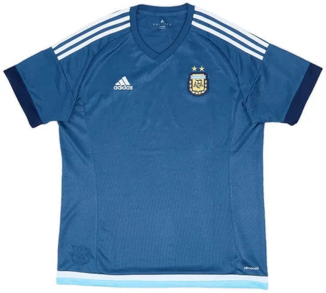 adidas 2015-16 Argentina Away Shirt - 8/10 - (L)