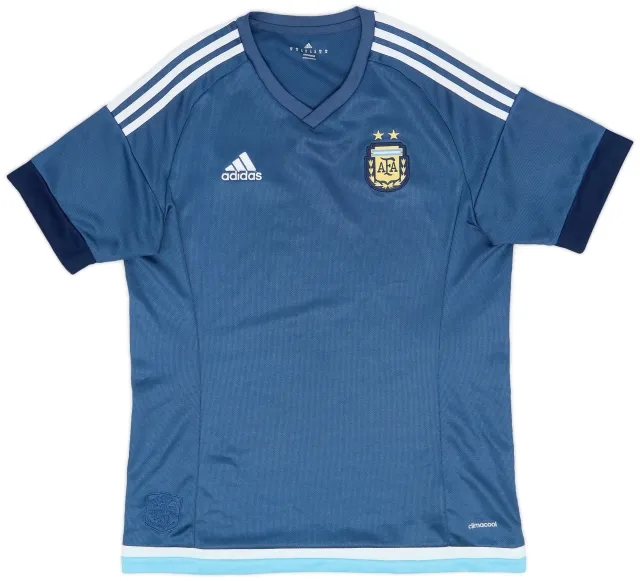 adidas 2015-16 Argentina Away Shirt - 9/10 - (M)