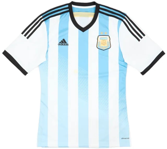 adidas 2013-15 Argentina Home Shirt - 6/10 - (M)