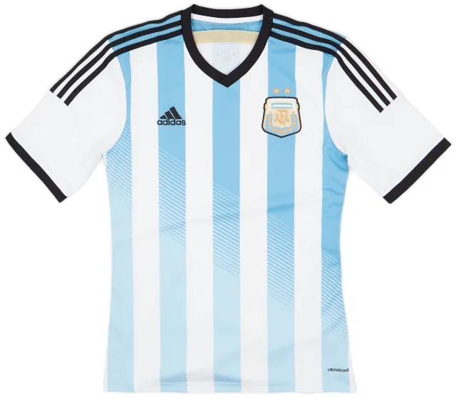 adidas 2013-15 Argentina Home Shirt - 7/10 - (M)