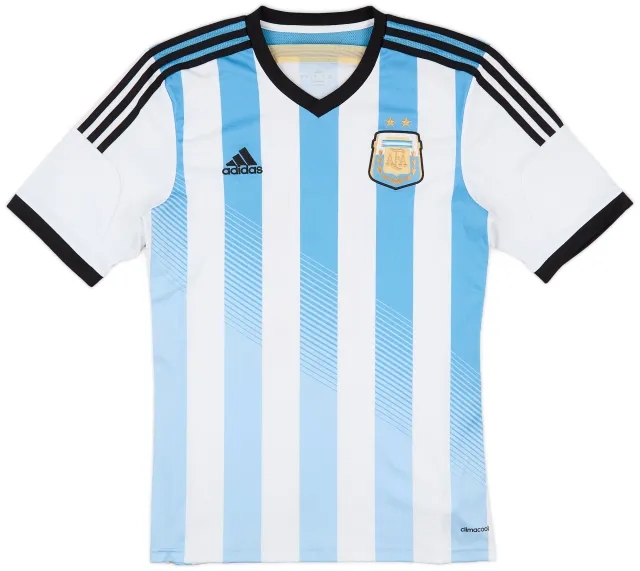 adidas 2013-15 Argentina Home Shirt - 6/10 - (M)