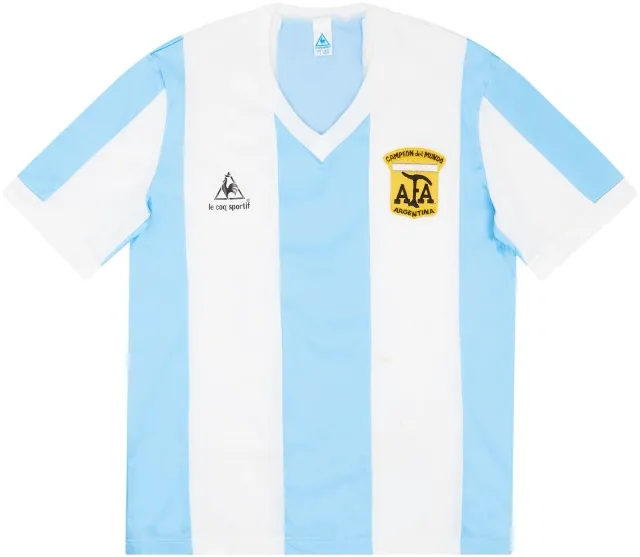 adidas 1980-82 Argentina Home 'Campeon del Mundo' Shirt (L)