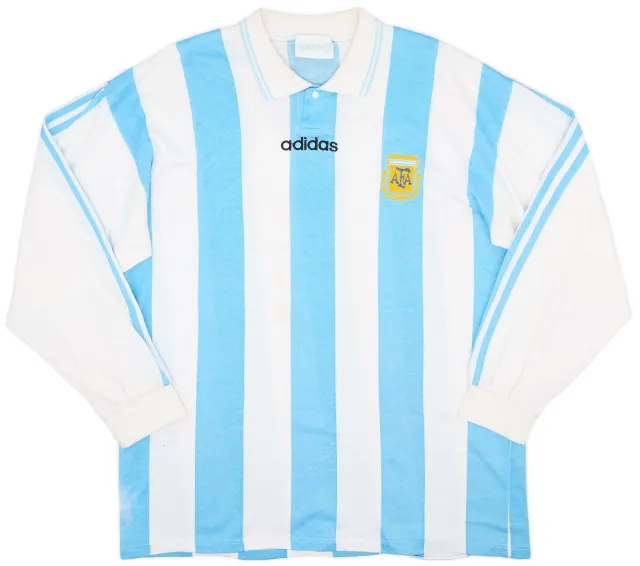 adidas 1994 Argentina Home L/S Shirt - 6/10 - (L)