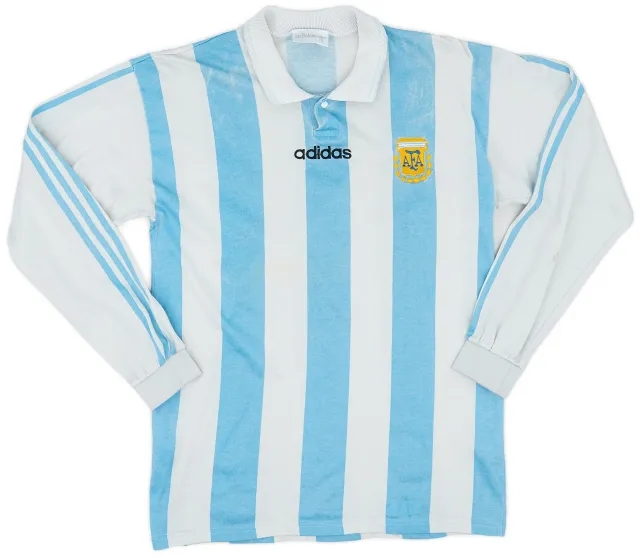 adidas 1994 Argentina Home L/S Shirt - 7/10 - (L)