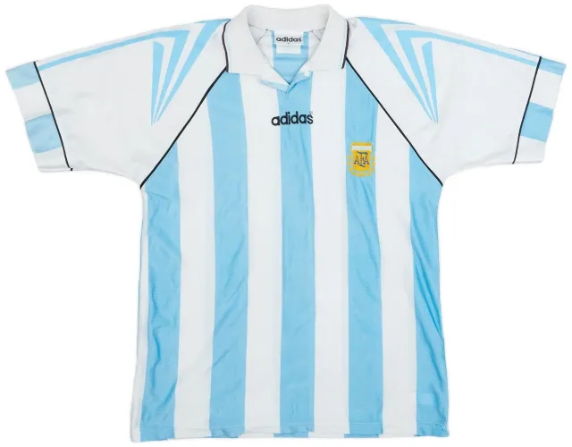 adidas 1996-98 Argentina Home Shirt - 7/10 - (L)