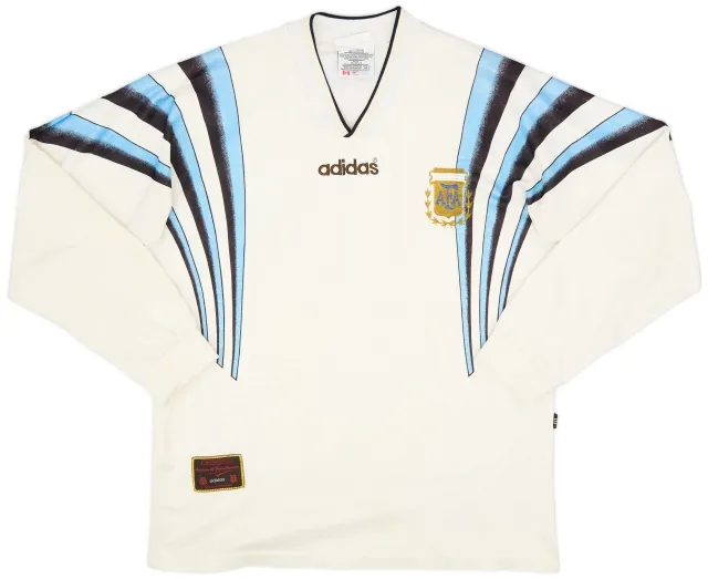 adidas 1996-97 Argentina Third L/S Shirt - 6/10 - (L)