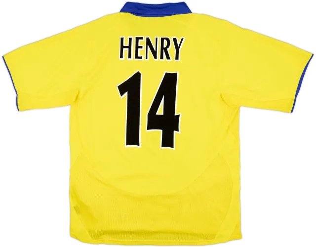 Nike 2003-05 Arsenal Away Shirt Henry #14 - 6/10 - (XL)