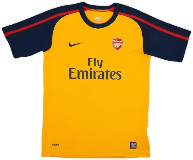 Nike 2008-09 Arsenal Away Shirt - 9/10 - (XL.Boys)