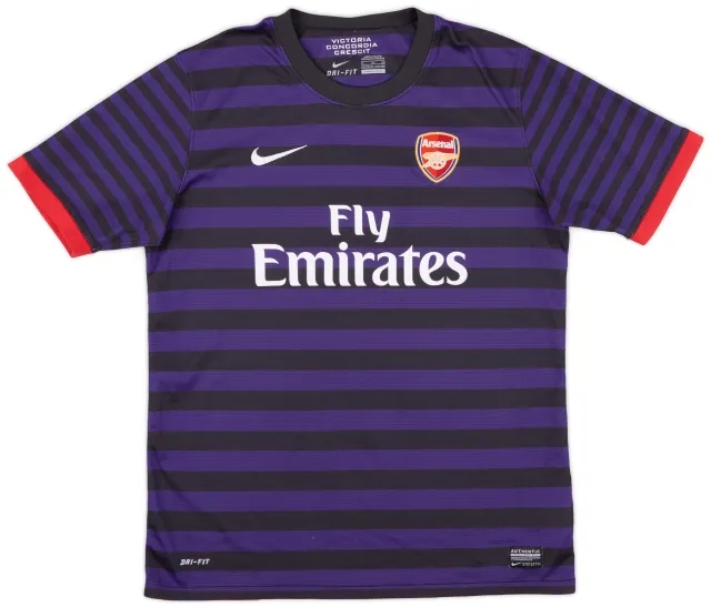 Nike 2012-13 Arsenal Away Shirt - 8/10 - (XL.Boys)