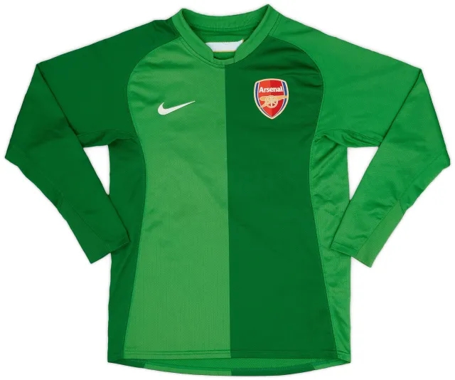 Nike 2006-07 Arsenal GK Shirt - 8/10 - (M.Boys)