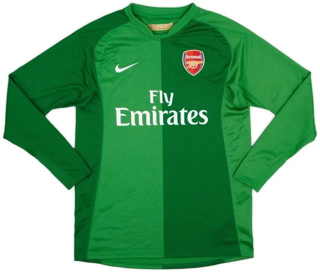 Nike 2006-07 Arsenal GK Shirt - 6/10 - (XL.Boys)