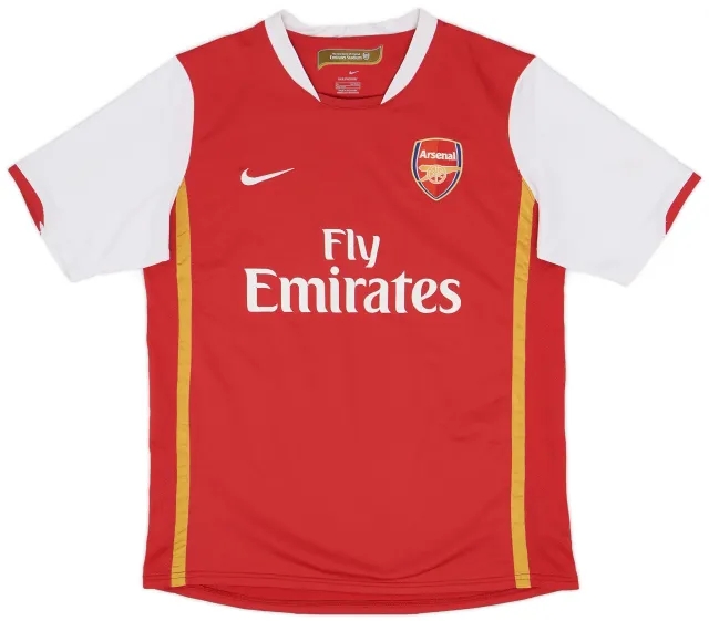 Nike 2006-08 Arsenal Home Shirt - 6/10 - (XL.Boys)