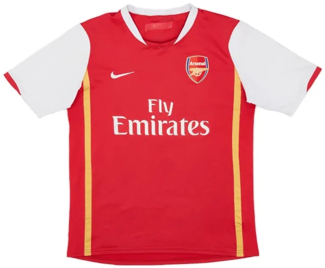 Nike 2006-08 Arsenal Home Shirt - 5/10 - (S)