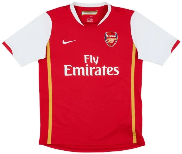 Nike 2006-08 Arsenal Home Shirt - 6/10 - (XL.Boys)