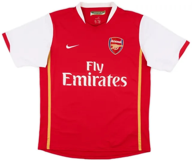 Nike 2006-08 Arsenal Home Shirt - 5/10 - (S)