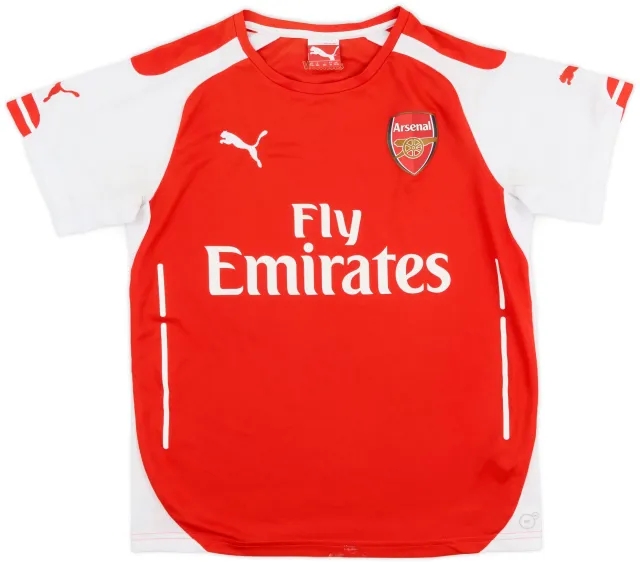 Puma 2014-15 Arsenal Home Shirt - 7/10 - (XL.Boys)