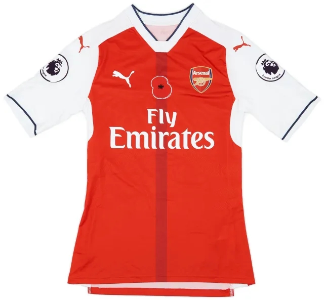 Puma 2016-17 Arsenal Player Issue Home Shirt