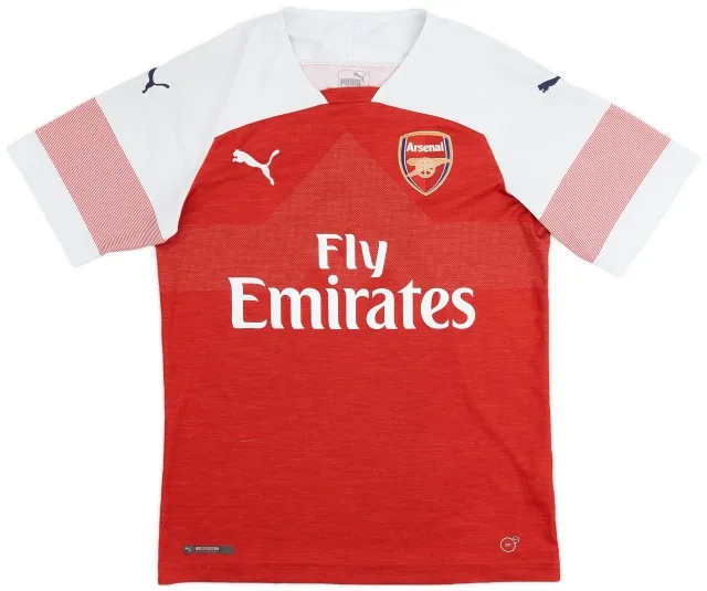Puma 2018-19 Arsenal Home Shirt - 6/10 - (S)