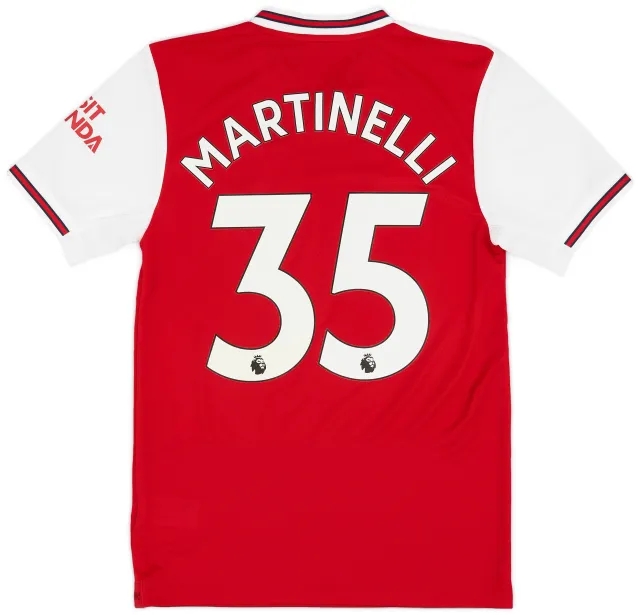 adidas 2019-20 Arsenal Home Shirt Martinelli #35 (S)
