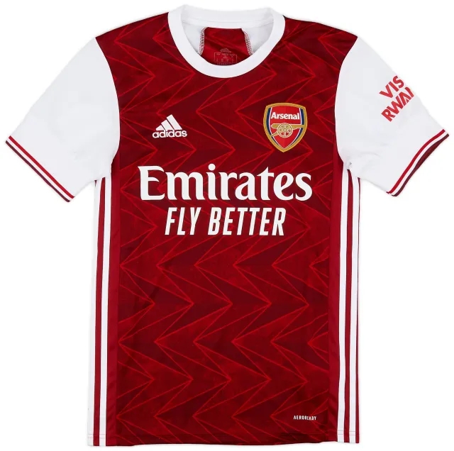 adidas 2020-21 Arsenal Home Shirt - 8/10 - (XS)