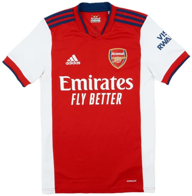 Nike 2021-22 Arsenal Home Shirt - 6/10 - (XS)
