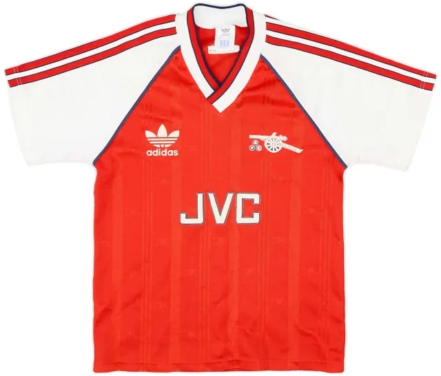 adidas 1988-90 Arsenal Home Shirt - 8/10 - (L.Boys)