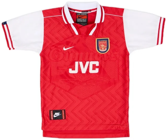 Nike 1996-98 Arsenal Home Shirt - 7/10 - (S.Boys)